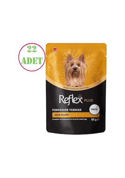 Reflex Plus Yorkshire Terrier Köpek Pouch Mama 85 Gr 22 Ad