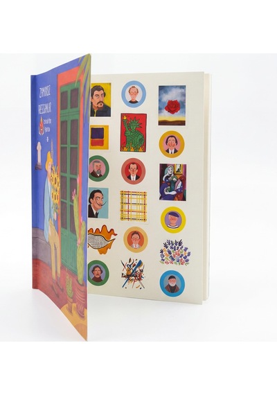 Melimelek Zamansız Ressamlar Ajandası Iıı, Zamansız Ajanda 16.5x19.5 Cm Sticker'lı Zamansız Iıı