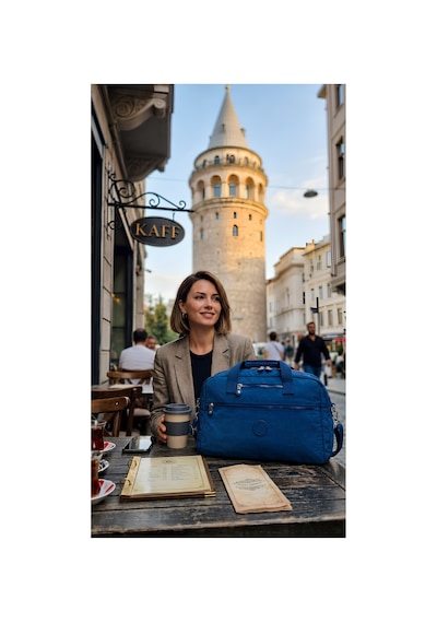 Kaff Bhpc 6011 Mavi Geniş Hacimli Unisex El Ve Omuz Seyahat Spor Çantası