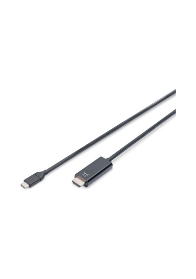 Dıgıtus Usb Type-c Gen2 Adapter / Converter Cable, Type-c To Hdmı A M/m, 5m, 4k/60hz, 18gb, Bl, Gold-193570