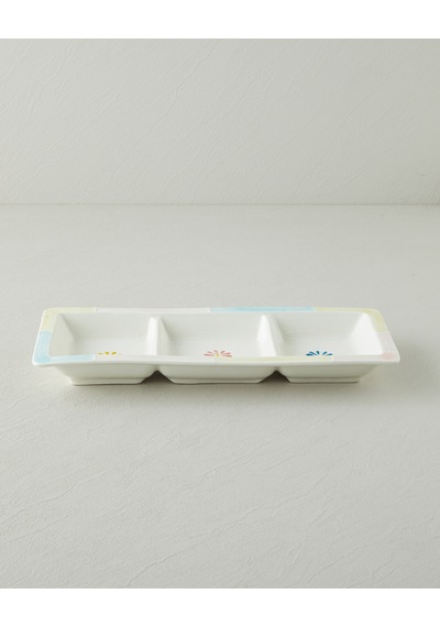 Patchie Stoneware Çerezlik 35x15 Cm Renkli