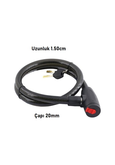 Motorbisiklet Kilidi 20x120 Cm Ym-735