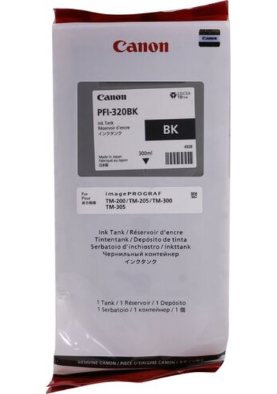 Canon Pfı-320bk 2890c001 Siyah  Kartuş