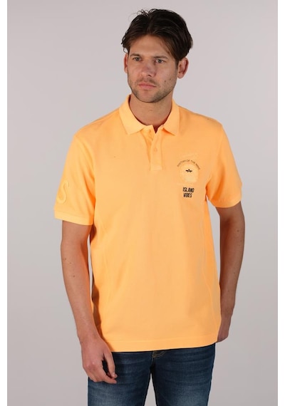 AR-MA Arma Erkek Polo Yaka Tişört Y22374375301 Turuncu