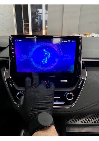 Toyota Corolla 2019+ 10" Uyumlu Androıd Multimedya Gerçek 2/32 Kablosuz Carplay Geri Görüş Kameralı 10"