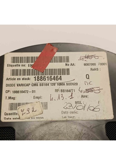 Bb184 13v Sod523 Phılıps Diyot 250 Adet
