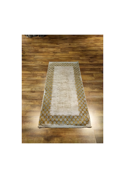 Perla 15c Gri-beyaz-gold Halı Çok Renkli