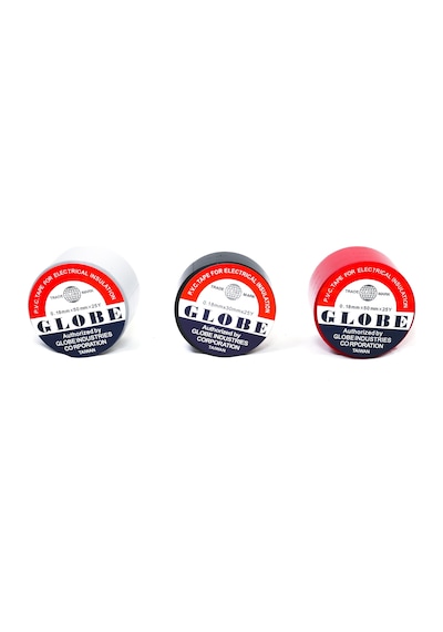 Globe Pvc Elektrik İzolasyon Bant "0.18x50x25yrds" Siyah