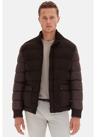 Twn Slim Fit Kahverengi Düz Mont 5ec071222011m Çok Renkli