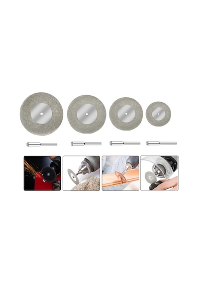 8 Parça Elmas Testere Ahşap Cam Plastik Gravür Uç Set 8 Parça Elmas Testere Ahşap Cam Plastik Gravür Uç Set