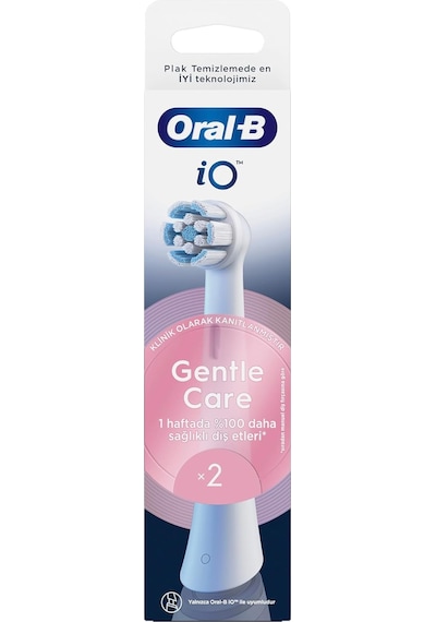 Oral-b Io Gentle Care Beyaz Diş Fırçası Yedek Başlığı 2 Adet