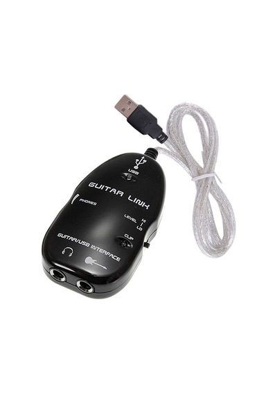 Usb Gitar Link Kablosu Usb Arayüz Kablosu Ses Bağlantısı Pc Kayıt Adaptörü