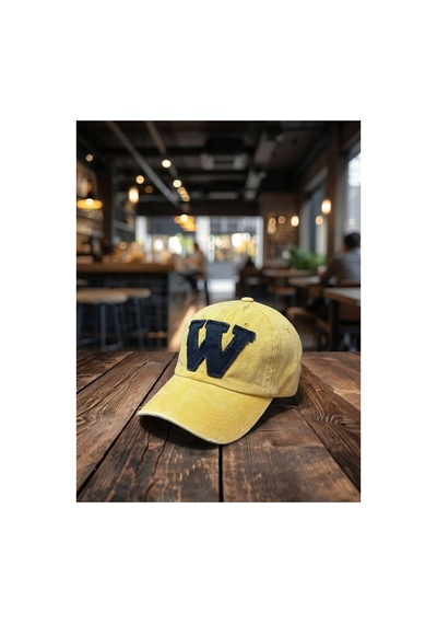 Giyu Shop W Model Eskitme Şapka Perlotus Who Unisex Cap Şapka Sarı