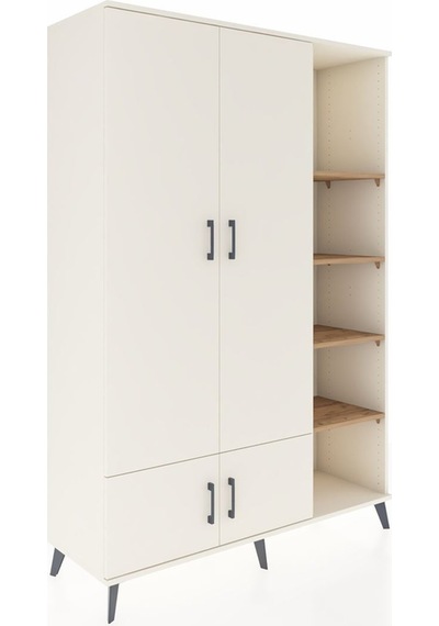 Hyperion Dolap 6 Raflı 4 Kapaklı Tek Askılı 132x44x195 Aytaşı-aytaşı/çam Aytası/atlas Çam Hyperion Dolap 6 Raflı 4 Kapaklı Tek Askılı 132x44x195 Aytaşı-aytaşı/çam Aytası/atlas Çam