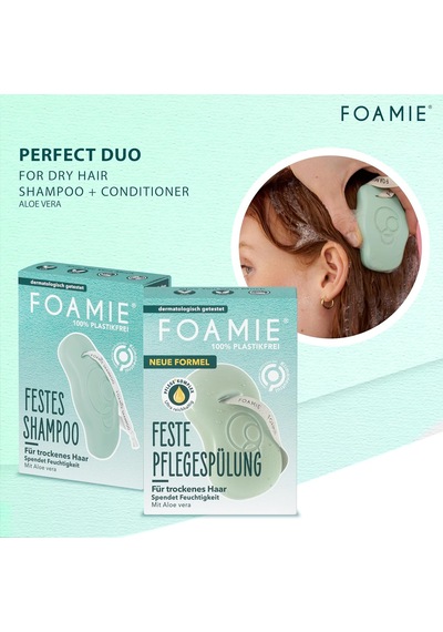 Aloe You Very Much Katı Şampuan Kuru Saçlar İçin Nemlendirici Bakım