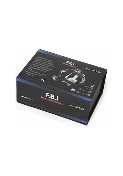 F-823 Xlm T6 Led Su Geçirmez Şarjlı Kafa Lambası Renkli