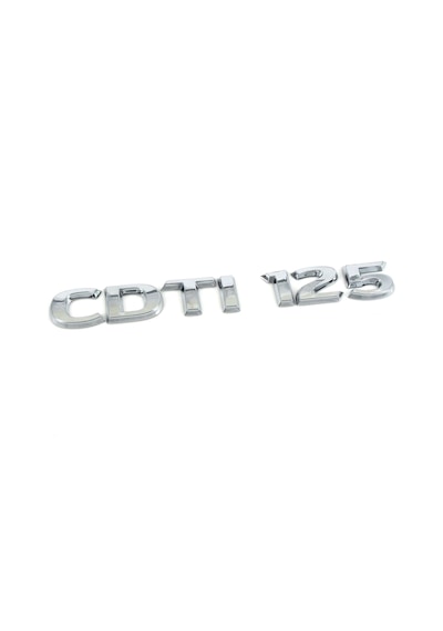 Cdtı 125 Krom Bagaj Yazısı Logosu Arması 3m 3d Abs Opel Vectra
