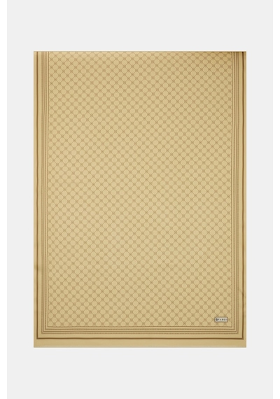 Vakko Twill İpek Şal - Özel Seri - Sarı - Sarı