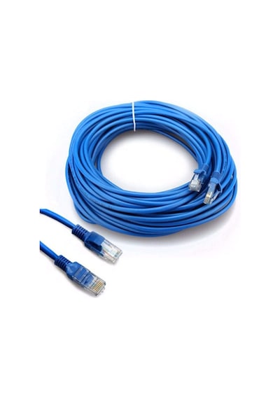4612 Cat6 Ethernet Patch İnternet Kablosu, 10 M Standart
