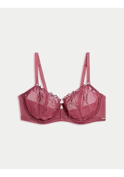 Marks & Spencer Nakışlı Sütyen T81006842D Pembe