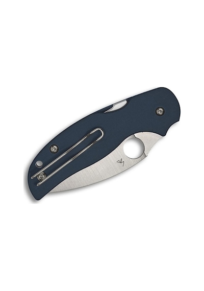 Spyderco Sage 5 Cpm Spy27 G10 Blue Plainedge Kamp Çakı Mavi 19047520