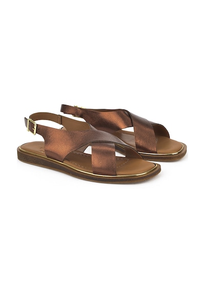 Ziya Kadın Hakiki Deri Sandalet 1511032z11500 Bronz 1511032z11500 325 36