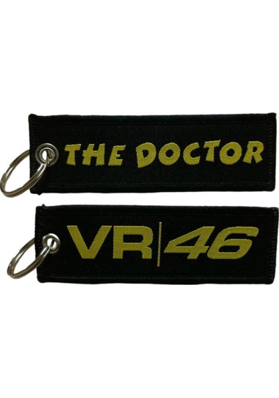 Motosiklet The Doctor 46 Anahtarlık Çift Taraflı Diğer