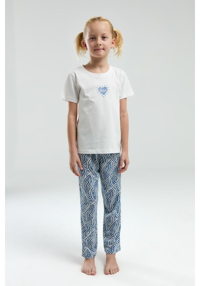 Arnetta Kız Çocuk Beyaz Pijama Takımı Ar3305-c-v1 Beyaz