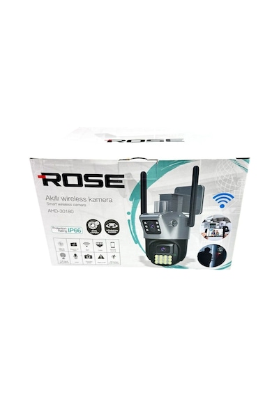 Rose Ahd-30180 Dış Mekan Wifi Kamera 5k 4k Çift Lens Çift Ekranlar Ptz Kamera 231133 Rose Ahd-30180 Dış Mekan Wifi Kamera 5k 4k Çift Lens Çift Ekranlar Ptz Kamera 231133