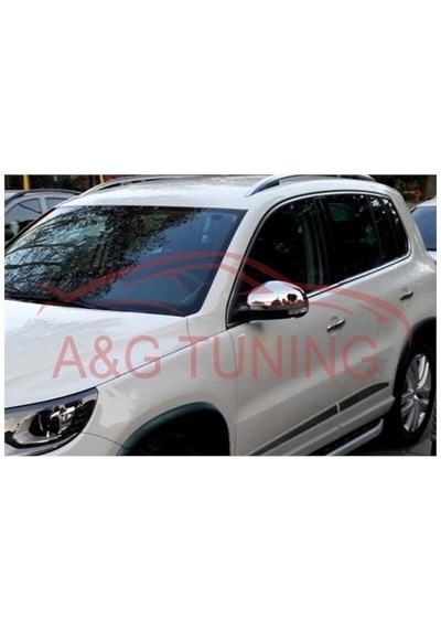 Volkswagen Tiguan Krom Ayna Kapağı 2007-2015 Paslanmaz Çelik N11.2935