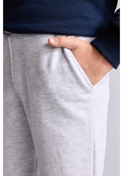 Defacto Regular Fit Lastikli Paça Jogger Eşofman Altı Erkek Çocuk I0596a826augr400 Gri-gr400