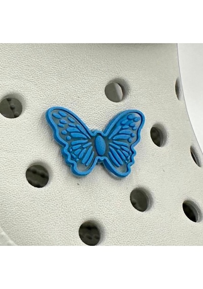 Crocs Terlik Süsü Ve Aksesuarı , Çanta Süsü Jibbitz 3d Büyük Boy Desenli Kelebek 03 Figür Logo Aksesuar Bebe Mavi-şeffaf Crocs Terlik Süsü Ve Aksesuarı , Çanta Süsü Jibbitz 3d Büyük Boy Desenli Kelebek 03 Figür Logo Aksesuar Bebe Mavi-şeffaf