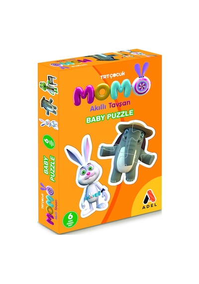 Trt Çocuk Tavşan Momo Baby Puzzle