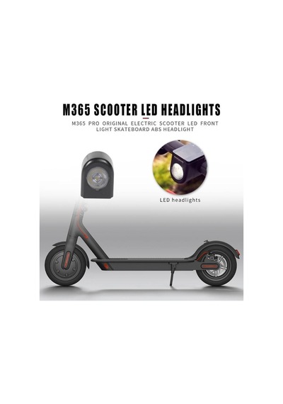 M365 Elektrikli Scooter İçin Led Işık Ön Far Lambası Yedeek Parça