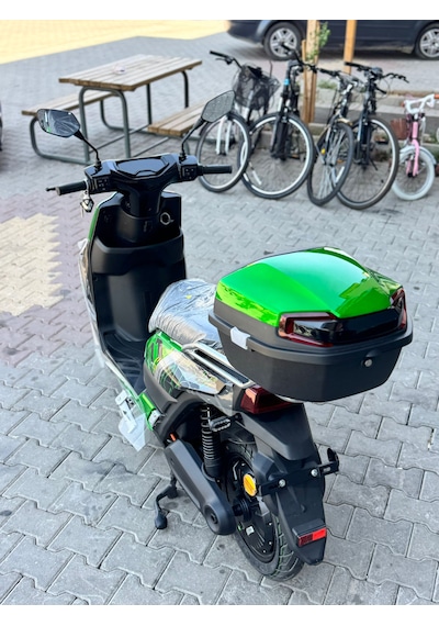 Mobilette Tiger 12000 2024 Elektirikli Motosiklet Yeşil