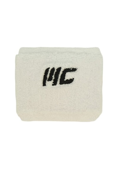 Musclecloth Training Havlu Bileklik 2'li Paket Beyaz Beyaz