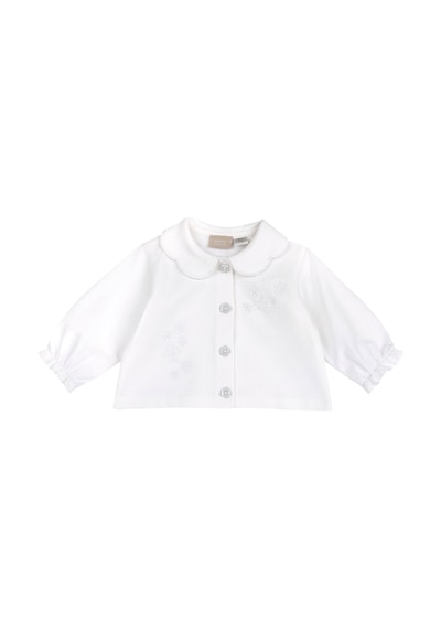 Chicco Kız Bebek Uzun Kollu Hırka 09101852000000 000033 Beyaz