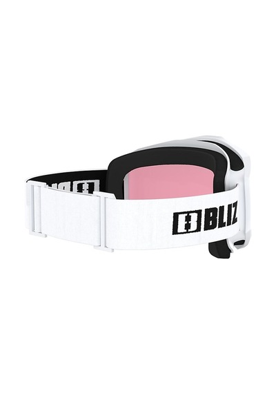 Liner Beyaz Çerçeve Pembe Lens Kayak Gözlüğü Pembe