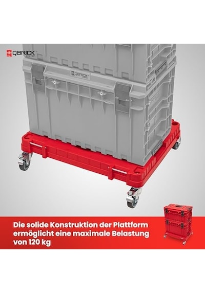 System One Platform Transport 2.0 Workshop Red Uhd Takım Çantası Açık Ahşap
