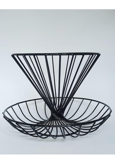Nilşah İki Katlı Modern Metal Meyvelik