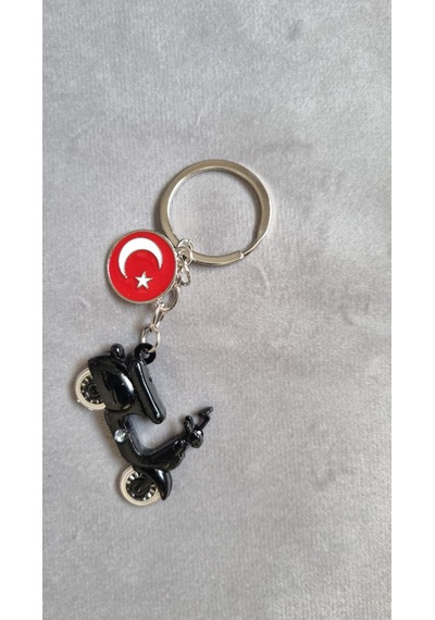 Motor Anahtarlık Siyah