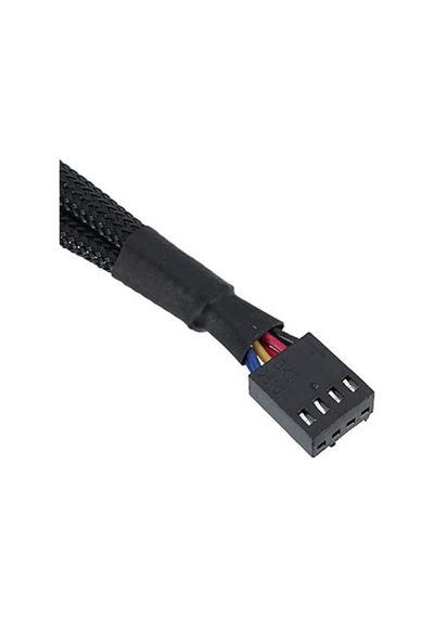 Ancheyn Fan Çoklayıcı 2 Port Y Pwm 4 Pin Splitter Çoklayıcı Switch Kablosu 5025