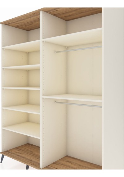 Kronos Gardrop 7 Raflı 2 Askılı 176x59x221 Aytaşı-çam/aytaşı Çam/aytaşı Kronos Gardrop 7 Raflı 2 Askılı 176x59x221 Aytaşı-çam/aytaşı Çam/aytaşı