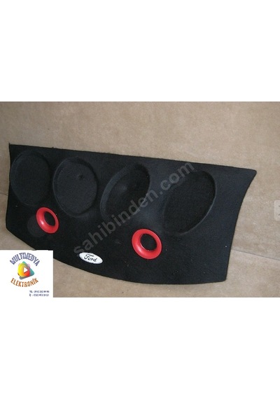 Ford Focus 1 hatcback 4 lü oval hoparlörlü Pandizot Polyesterli Kabartmalı Portlu