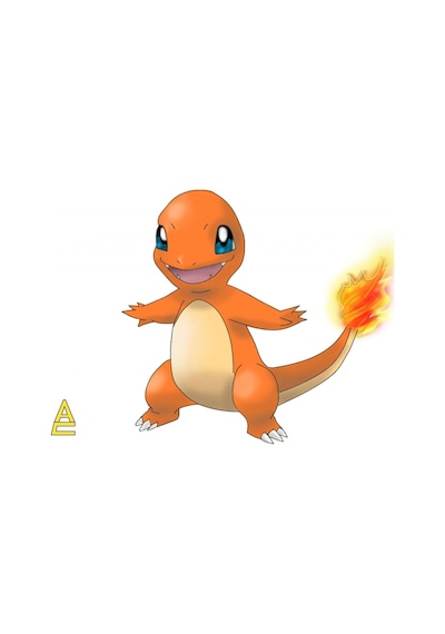 925 Ayar Özgün Tasarım Gümüş Kolye(Pokemon Charmander) 925 Ayar Özgün Tasarım Gümüş Kolye(Pokemon Charmander)