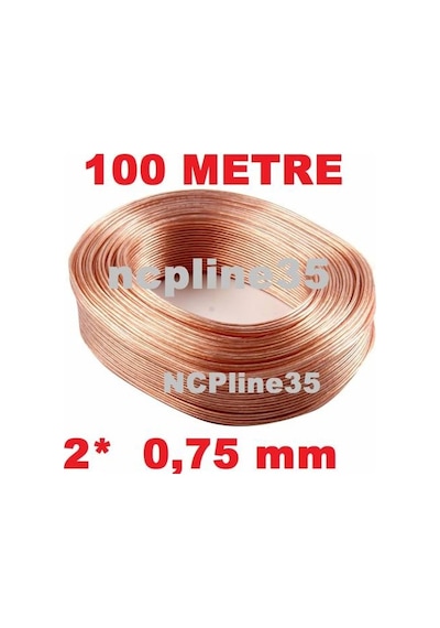Oto Aksesuar Hoparlör Ses Sistemleri 2x 0.75Mm Ses  Kablosu