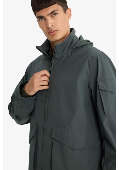 Defacto Regular Fit Dik Yaka Fermuarlı Su Geçirmez Mont E8893ax25augn1155 Yeşil Defacto Regular Fit Dik Yaka Fermuarlı Su Geçirmez Mont E8893ax25augn1155 Yeşil