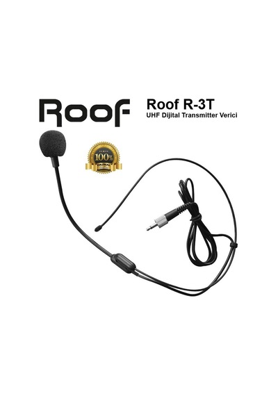 Roof R-3t Uhf 32 Kanal Verici Mikrofon Transmitter