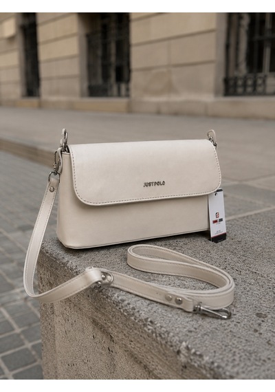 Just Polo Kadın Yeni Sezon Çapraz Askılı Günlük & Özel Günlere Uygun Şık El Ve Omuz Çantası Ebat: 28 X 13 Cm Taş 77167182