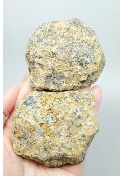 Merlinite Dendritik Opal - Mavi Ve Beyaz Dendritik Opal Çift